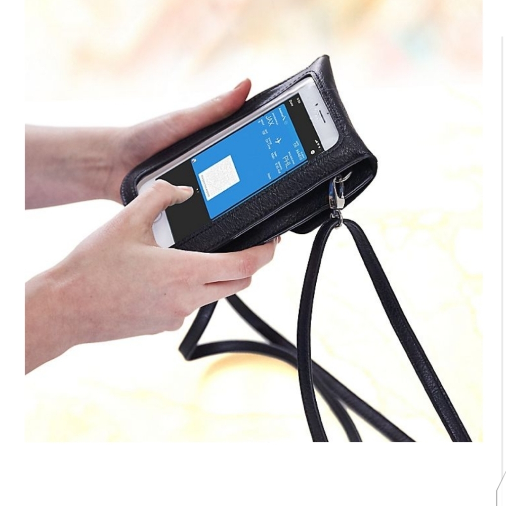 🆕Black Touch Screen Purse/Smartphone Holder